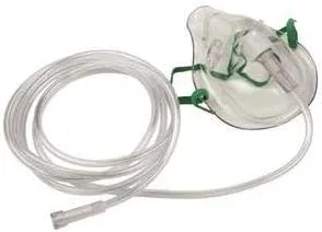 Simple Oxygen Concentration Mask - Size Medium