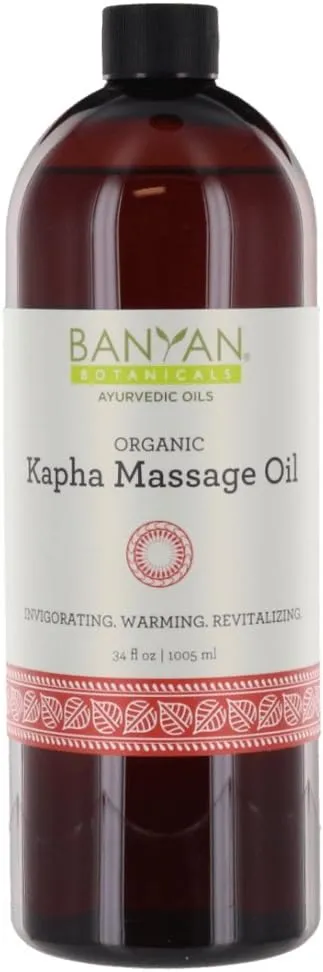 Banyan&reg; Botanicals Kapha Massage Oil - Invigorating. Warming. Revitalizing. / 34 oz. by Banyan Botanicals