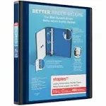 Staples 1 1/2" 3-Ring Better Binder Blue (13400) 648825