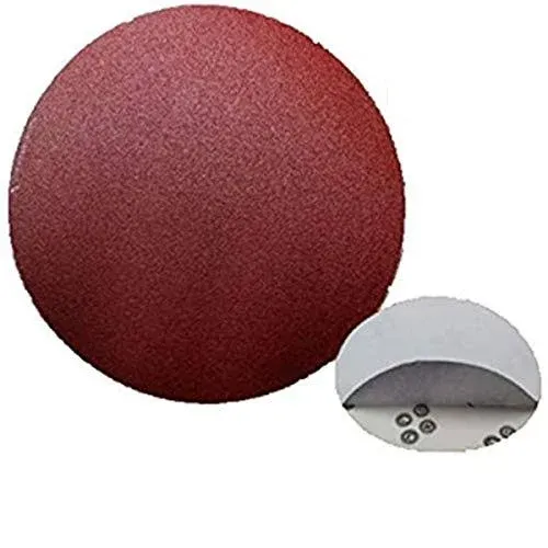 Pack of 10x 7" 60 Grit Sanding Disc Paper PSA Stick and Peel Backing Sander Abrasive Sandpaper Peel Air Sander Orbit