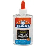 Elmers Glue, Clear, Washable - 5 fl oz