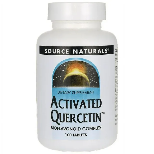 Source Naturals - Activated Quercetin - 100 Capsules