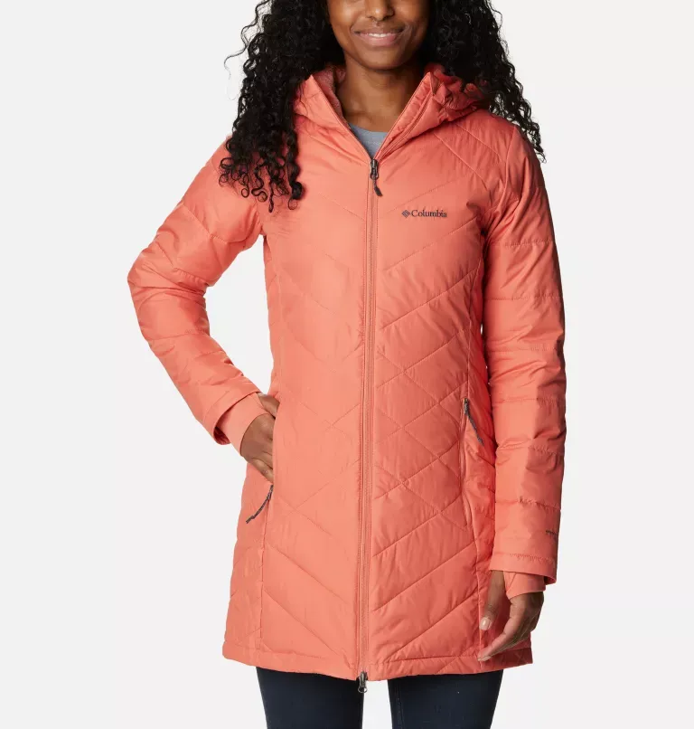 Columbia Women's Heavenly Long Hooded Jacket - Plus Size