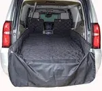 Plush Paws Products Convertible Cargo Liner | Diamond Stitching | Washable & Waterproof Dog Cargo Protection | Cover Car, Truck, & SUV | Nonslip, Tear Resistant Pet Cargo Cover | X-Large Grey