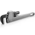 DuraTech 8-Inch Heavy Duty Aluminum Straight Pipe Wrench