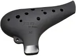 Night Noble Plastic Ocarina AC Black Rubber Music Instruments