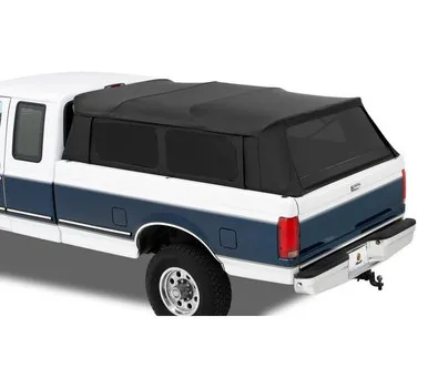 Bestop Black Diamond Supertop for Truck For 6.5 Ft. Bed Dodge Ram | Ram 1500 | 2500 w/o Rambox 2002-2017