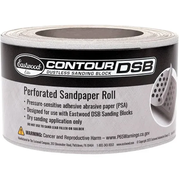 Eastwood Elite Contour DSB Dustless Sanding Blocks Sandpaper