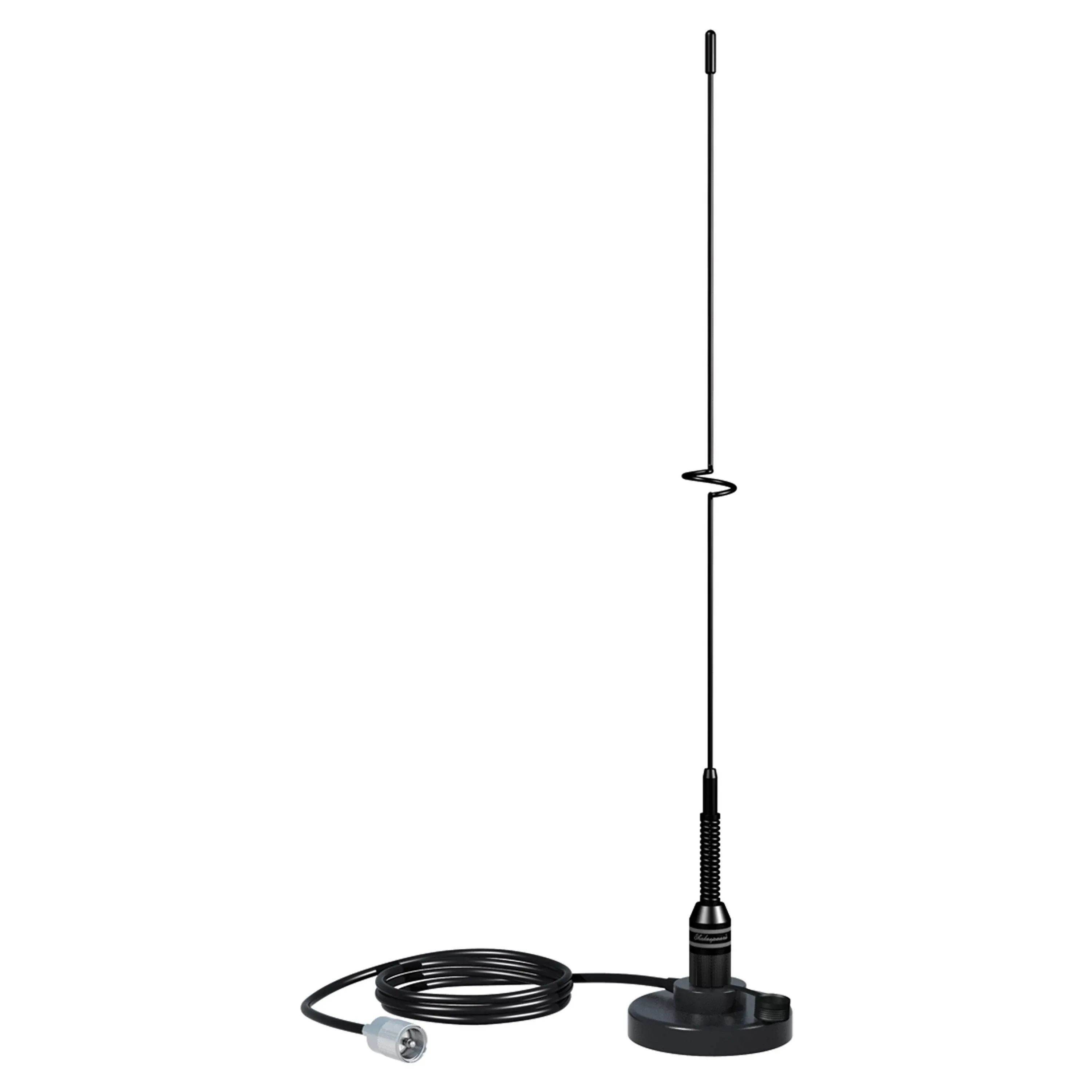 Shakespeare 5218 VHF Magnetic Mount Antenna, Black, 19 inch