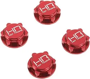 Hot Racing 17mm Serrated Close End Dirt Shield Wheel Nuts for Arrma