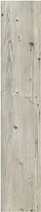 Looselay Vinyl Plank Flooring, 8 Planks - 9" x 48", Dunes - No Adhesive Needed, Embossed DIY Flooring - Natural Wood Grain Feel for Kitchen, Dining Room, & Bedrooms by Achim Home Decor