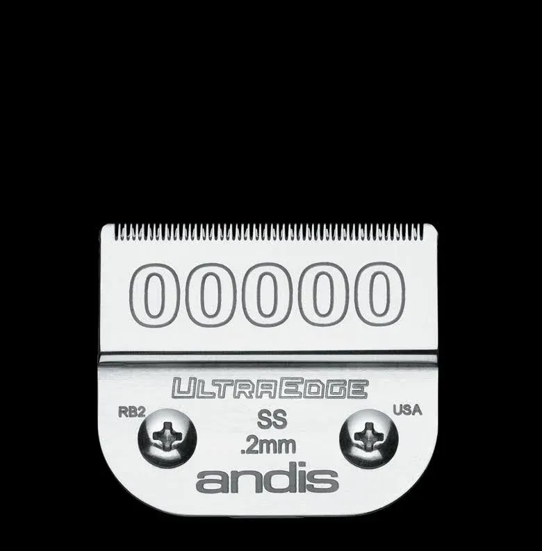 Andis – 64740, Ultra Edge Detachable Clipper Blade – Infused with Carbon Steel, Extends Edge Life, Deep Cutting of Bulky Hairs with Closed Cutting Technique – 25-Inch Cut Length, Chrome