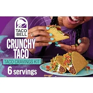 Taco Bell Crunchy Taco Dinner Kit (12 Count per Box)