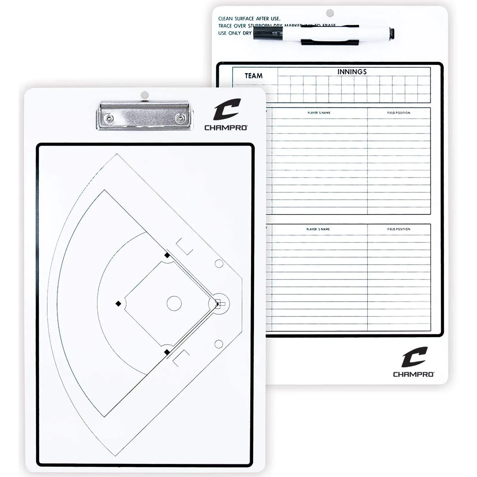 10" x 16" Champro Baseball/Softball Coach\'s Board