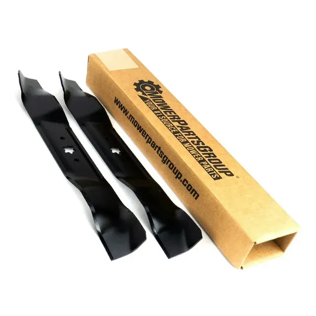 (2) Mower Blades Fit MTD 38&#034; CLT38G, 13A277KF897, 742-0610, 742-0610A, 942-0610A