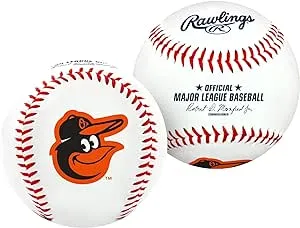 Rawlings Official MLB Team Logo Baseball (ALL TEAM OPTIONS)