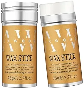 Hair Wax Stick, 2 PCS - Slick Stick for Hair Non-greasy Styling Hair Pomade Stick for Flyaways Edge Frizz Hair, 2.7 Oz