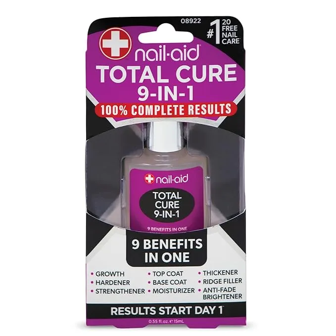 Nail-Aid - Total Cure - 9 Benefits in 1