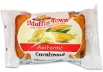 Muffin Town Cornbread Snack Loaves 36 Loaves Per Case - 3 Oz Per Serving