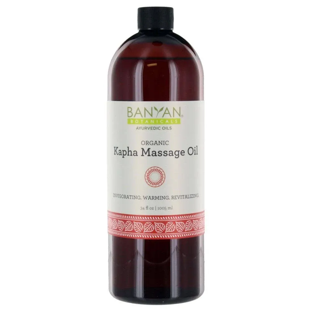 Banyan&reg; Botanicals Kapha Massage Oil - Invigorating. Warming. Revitalizing. / 34 oz. by Banyan Botanicals