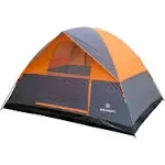 Orange Gray - S.T.A.N.S.P.O.<wbr/>R.T Teton 4-Person Dome Tent (Gray Orange)|1011