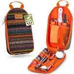 Weaver 8 piece bbq/backpack cooking utensils