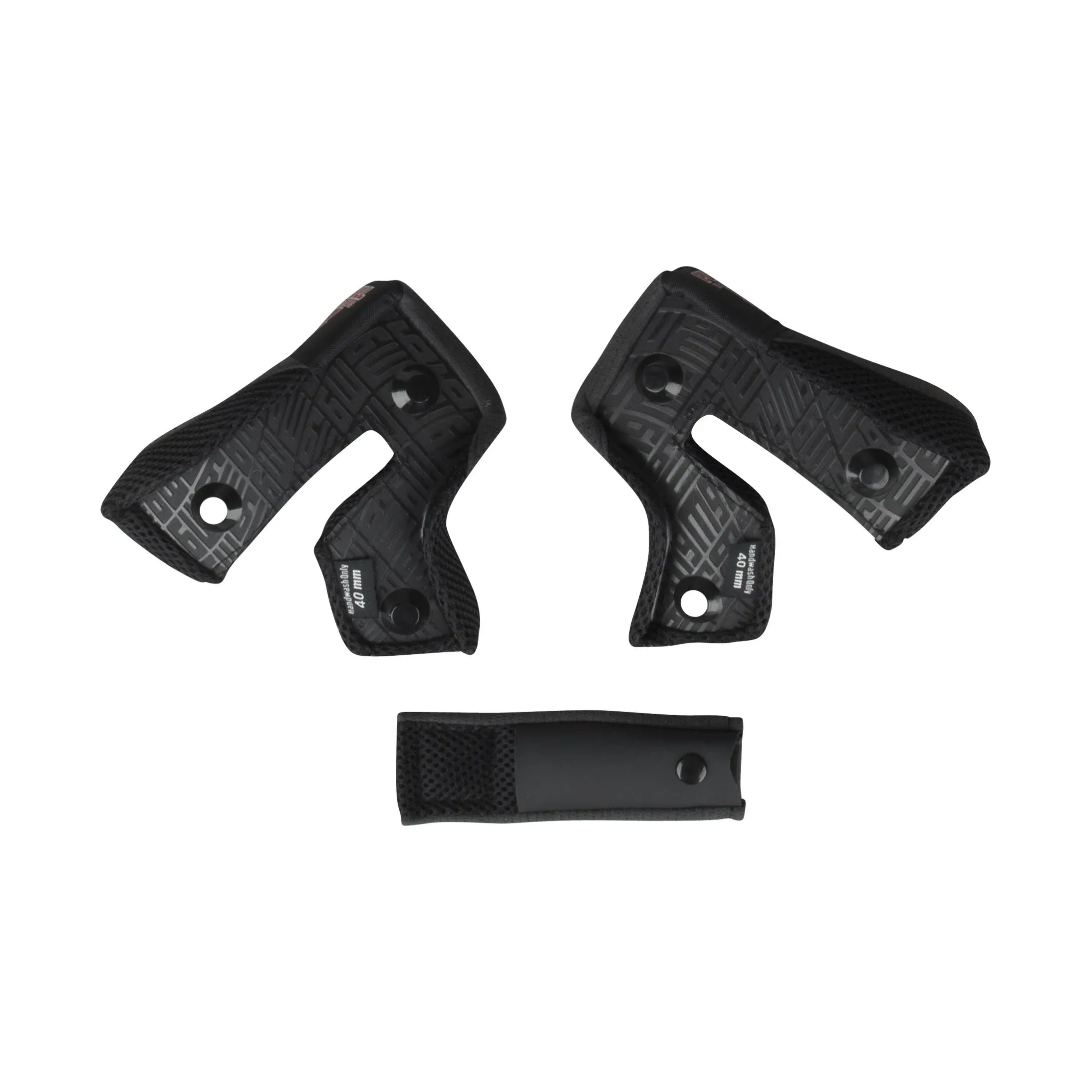 Bell Moto-9 Cheek Pads Black 30 mm