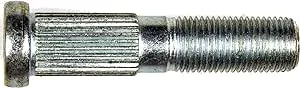 Dorman 610-073 Rear 1/2-20 Serrated Wheel Stud - .560 In. Knurl, 2-3/8 In. Length Compatible with Select Chevrolet / GMC Models, 10 Pack