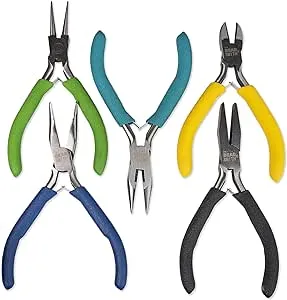 Beadsmith Color ID Jewelry Making Pliers Set