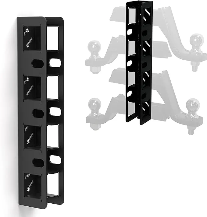 Hitch Stor Wall Mounted Hitch Receiver for Bike & Cargo Rack Storage | Patent Pending Garage Organizer Holds 200 lbs | If It Hooks to Your Hitch, Store It On Your Wall - 7 Hitch Storage Mount