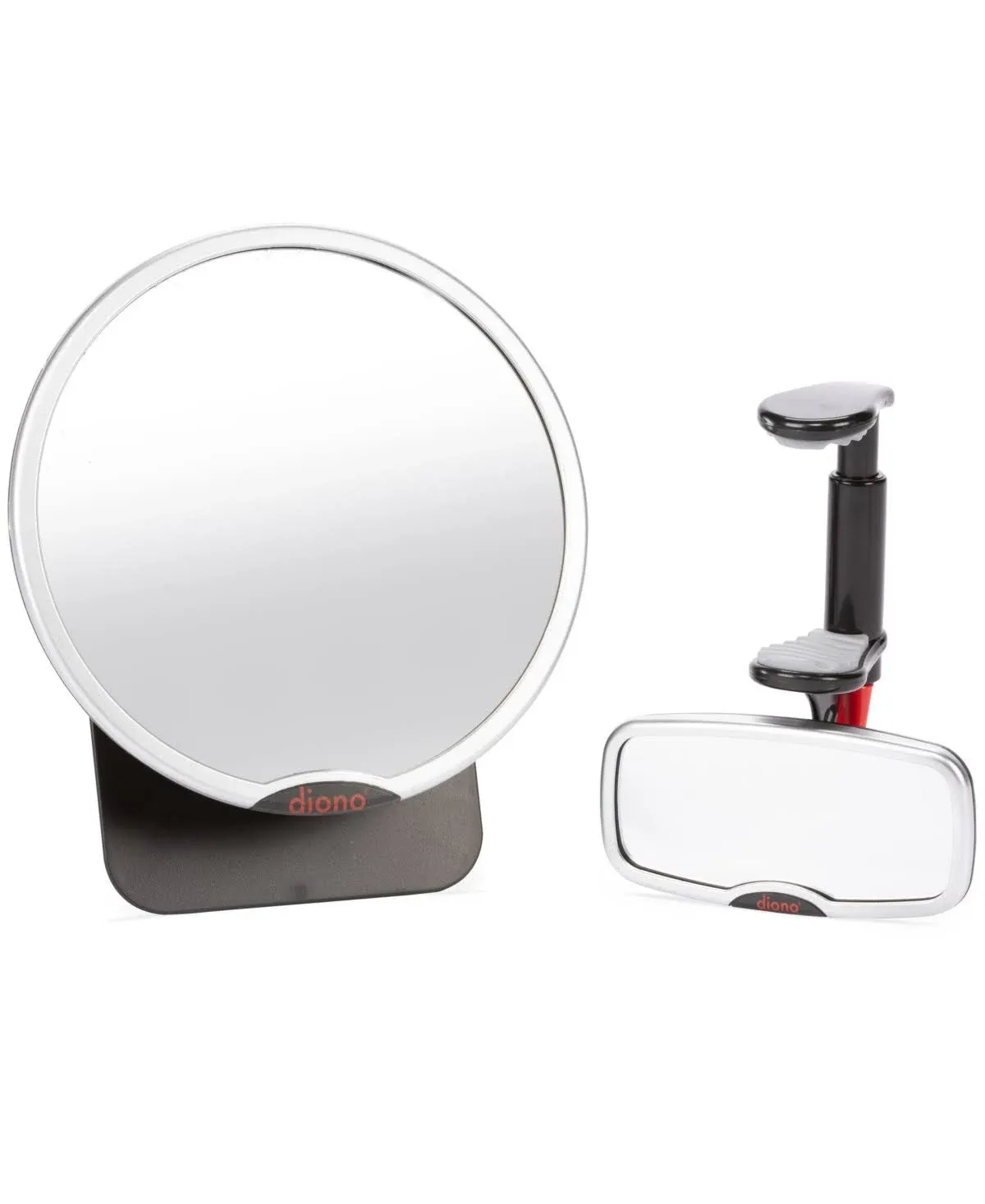 Diono Easy View and See Me Too Mirror | Silver