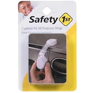 Safety 1ˢᵗ Custom Fit All Purpose Strap (1pk), Clear