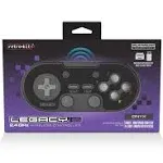 Retro-Bit Legacy 16 Wireless 2.4GHz Controller for SNES, Switch, PC, MacOS, RetroPie, Raspberry Pi and Other USB Devices (Onyx)