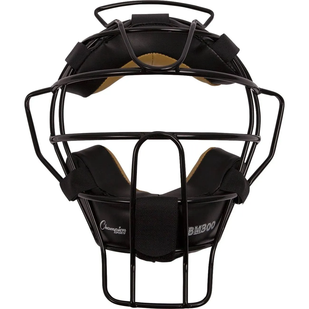 Champion Sports BM300BK Ultra Lightweight Umpire Face Mask Black