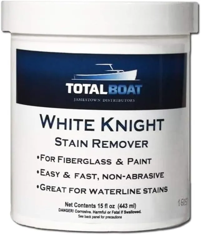 TotalBoat White Knight Fiberglass Stain Remover (15 Ounce)