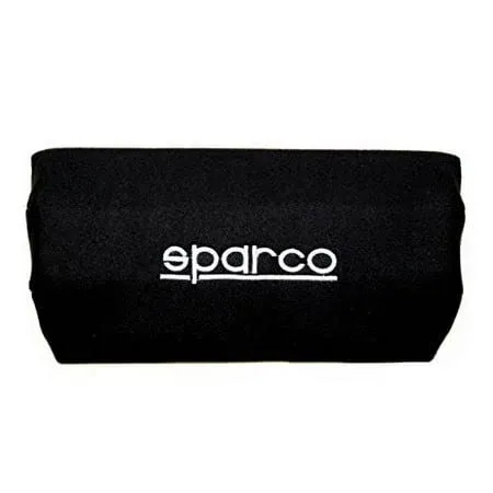 Sparco 01023NR Lumbar Cushion Black Universal Fit, Size: One Size