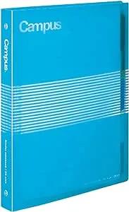 Kokuyo Campus Slide Binder - Middle - B5 - 26 Rings - Light Blue