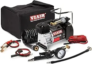 VIAIR TLC PLUS Portable Automatic Air Compressor Kit, Tire Inflator for Off Road, Overland, RV, Bike, Automotive Tire Inflation up to 31”, Tubeless compatible, 120 PSI Rated (00190)