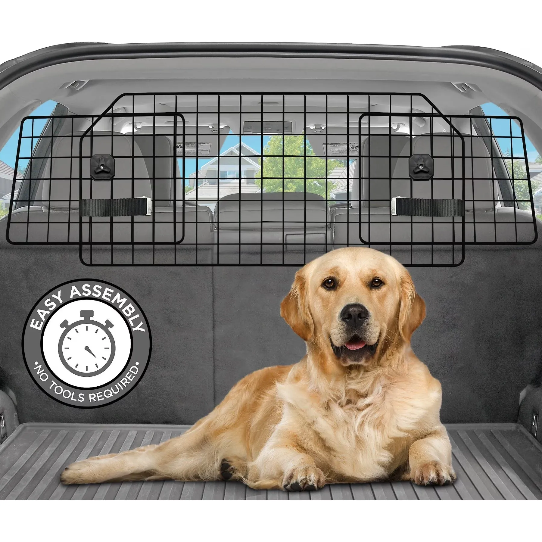 Pawple Dog Barrier for SUV & Cars