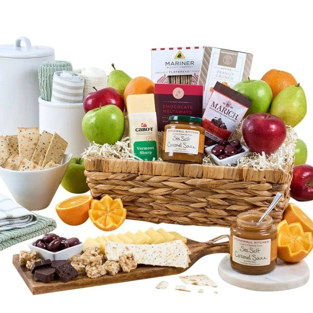 GourmetGiftBaskets Orchard's Abundance Fruit Gift Basket