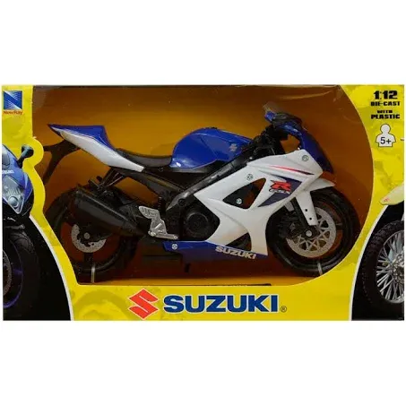 Newray Diecast Suzuki GSX-R1000 1:12 Scale Model