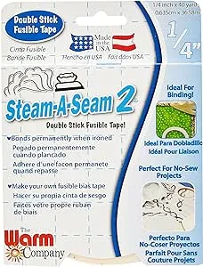 Warm Company Steam-A-Seam 2 Fusible Web-.25inX40yd FOB: MI