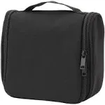 MUJI Polyester Hanging Travel Case, 16 cm Width x 19 cm Depth x 6 cm Height, Black