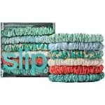 Pure Silk Skinny Scrunchies, 6-pack In Seabreeze