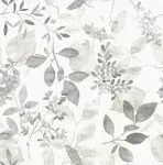 NuWallpaper Grey Breezy Peel & Stick Wallpaper