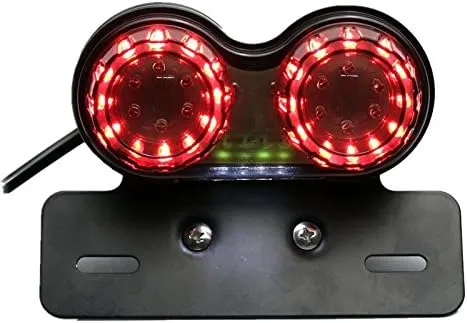 For Honda Rebel 250 500 Motorcycle 40- LED Brake Turn Signal Running Tail Light