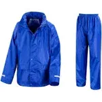 Result Core Junior Rain Suit-Childrens Unisex Waterproof Jacket &amp; Trousers 3-12