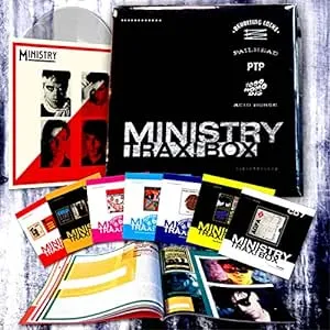 Ministry - Trax! Box [New CD] Bonus Vinyl, Boxed Set