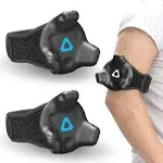 Skywin VR Tracker Straps for HTC Vive System Tracker Puck (2 Pack) - Adjustable Straps for Hand Foot Object and Full-Body Tracking in Virtual Reality