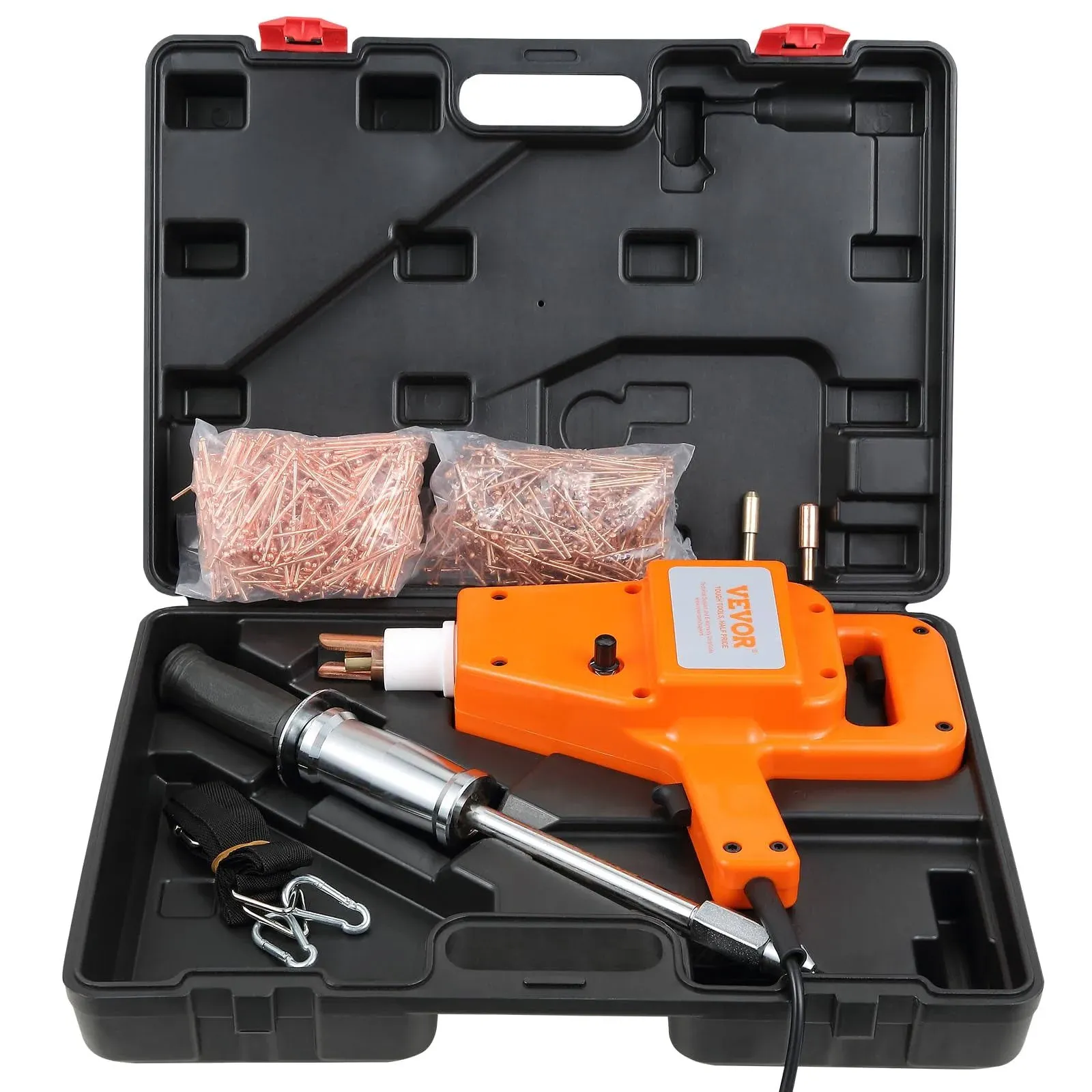 VEVOR Stud Welder Dent Repair Kit, 1600A Stud Welder Kit, 800VA Spot Welder Stud ...